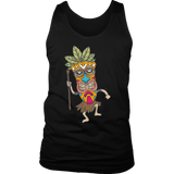 Tiki T-shirt, Gift of Tiki Mask, Tiki Mask Shirt, Dancing Tiki T-shirt