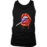 Lollipop T-shirt, Funny Gift T-shirt, Lips Shirt,