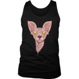 Hairless Cat Shirt, Twisty-cat T-shirt