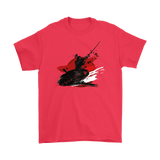 Samurai T-shirt, Japanese style T-shirt, Samurai Gift, Samurai with Sword Shirt