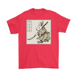 Funny Rabbit T-shirt, Funny Rabbit Gift, Rabbit Samurai T-shirt, Samurai Rabbit Shirt