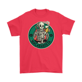 Barista T-shirt, Gift for Barista, Funny Skeleton Barista Shirt, Skeleton Barista T-shirt