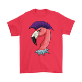 Funny Punk Rock T-shirt, Gift for Punk Rocker, Punk Rock Flamingo, Funny Flamingo Shirt