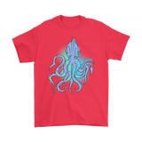 Octopus T-shirt, Octopus Gift, Surfer Shirt, Octopus Shirt, Summer T-shirt