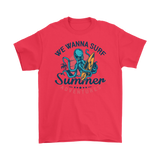 Octopus Surfer T-shirt, Octopus Gift, Surfer Gift, Surfer Shirt, Octopus Shirt, Summer T-shirt