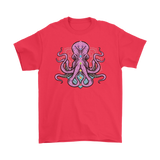 Funny Yoga T-shirt, Funny Octopus Shirt, Funny Chakra Shirt, Octopus Chakra T-shirt, Octopus T-shirt