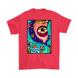 Psychedelic T-shirt, Gift for Hippie, Psychedelic Girl Shirt, Psychedelic Gift, Abstract T-shirt