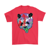 Panda T-shirt, Panda Gift, Panda Shirt, Colorful Panda Bear T-shirt, Panda Bear Gift