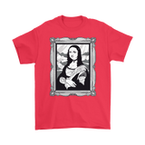 Funny Mona Lisa T-shirt, Goth Mona Lisa Shirt, Funny Mona Lisa Gift, Goth T-shirt