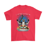 Lucky Lemur T-shirt, Funny Lemur Shirt, Funny Ice Cream T-shirt,