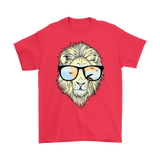 Hipster Lion T-shirt, Funny Gift for Lion Lover, Hipster Lion Shirt, Lion Shirt, Lion T-shirt