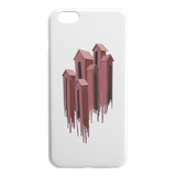 Melting Houses iPhone Case