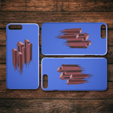 Melting Houses iPhone Case - Blue