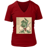 Funny Frog T-shirt, Funny Frog Gift, Frog Samurai T-shirt, Samurai Frog Shirt