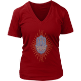 Hamsa Hand T-shirt, Hand Mandala Shirt, Gift of Hand of Fatima, Hand of Fatima Shirt, Hamsa Shirt