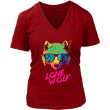 Lone Wolf T-shirt, Wolf Gift, Wolf T-shirt, Wolf Shirt, Lone Wolf Gift