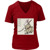 Funny Rabbit T-shirt, Funny Rabbit Gift, Rabbit Samurai T-shirt, Samurai Rabbit Shirt