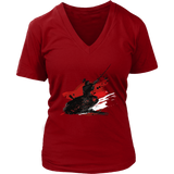 Samurai T-shirt, Japanese style T-shirt, Samurai Gift, Samurai with Sword Shirt