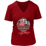 Funny Flamingo T-shirt, Funny Flamingo Gift, Flamingo Skater Shirt, Flamingo T-shirt, Skater Shirt