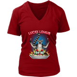 Lucky Lemur T-shirt, Funny Lemur Shirt, Funny Ice Cream T-shirt,