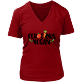 Gift for Vegan, Ferocious Vegan  T-shirt, Vegan Shirt, T-shirt for Vegan,