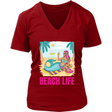 Summer T-shirt, Beach T-shirt, Mermaid T-shirt, Beach Life Shirt