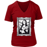 Funny Mona Lisa T-shirt, Goth Mona Lisa Shirt, Funny Mona Lisa Gift, Goth T-shirt