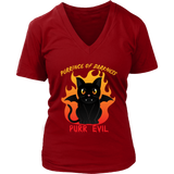 Funny Cat T-shirt, Purr Evil Gift, Funny Cat Shirt, Funny Cat Gift, Gift for Cat Lover