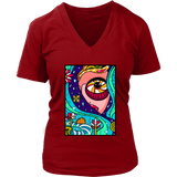 Psychedelic T-shirt, Gift for Hippie, Psychedelic Girl Shirt, Psychedelic Gift, Abstract T-shirt