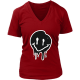 Funny T-shirt, Melting Smiley Face Shirt, Smiley Face Gift, Funny Smiley Face Shirt