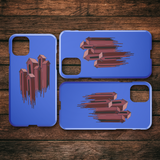 Melting Houses iPhone Case - Blue