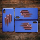 Melting Houses iPhone Case - Blue