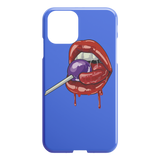 Lollipop Lips iPhone Case - Blue