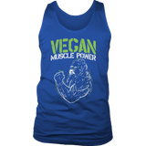 Gift for Vegan, Vegan T-shirt, Vegan Muscle Power Shirt, T-shirt for Vegan