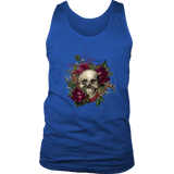 Floral Skull T-shirt, Skull Gift, Skull Shirt, Skull T-shirt, Floral Skull Gift