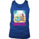 Summer T-shirt, Beach T-shirt, Mermaid T-shirt, Beach Life Shirt