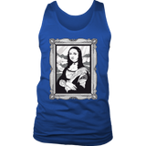 Funny Mona Lisa T-shirt, Goth Mona Lisa Shirt, Funny Mona Lisa Gift, Goth T-shirt