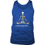 Funny Meditation T-shirt, Gift for Meditation, Namaste T-shirt, Meditation Skeleton Shirt, Funny Skeleton Shirt