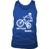 Gift for Mountain Biker, Funny Shirt for Bike Rider, Bike Riding Skeleton T-shirt, Funny Skeleton Shirt