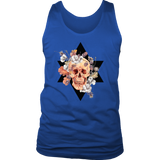 Skull & Flowers T-shirt, Skull and Flowers Gift, BoHo Skull Shirt