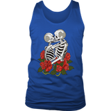 Skeletons Shirt, Kissing Skeletons T-shirt, Gift for Lovers,