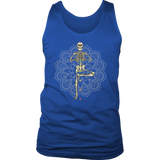 Yoga T-shirt, Chakras T-shirt, Meditation and Yoga Shirt, Yoga Pose Skeleton T-shirt