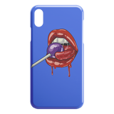 Lollipop Lips iPhone Case - Blue