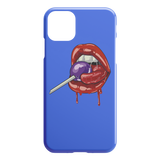 Lollipop Lips iPhone Case - Blue