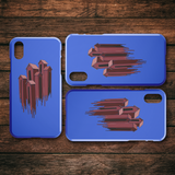 Melting Houses iPhone Case - Blue